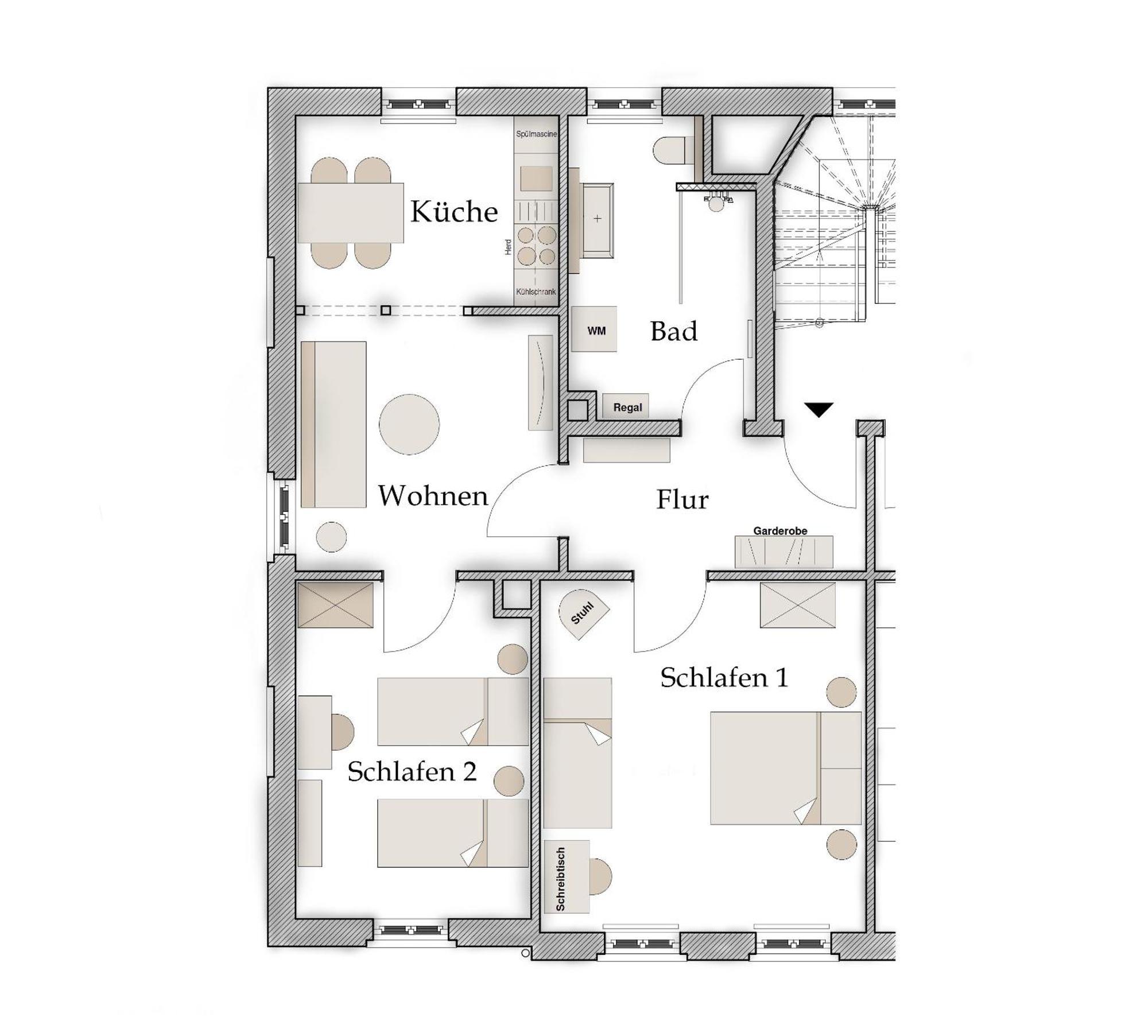 Altstadt-Ferienwohnungen Braunschweig Quarto foto